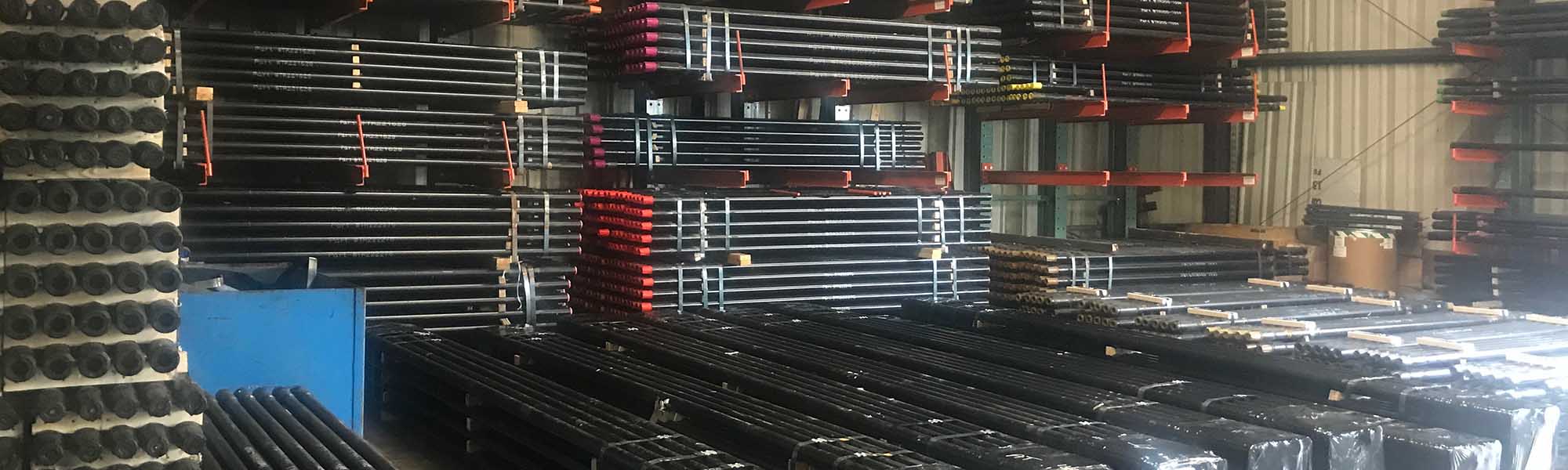 Boremak drill rod warehouse