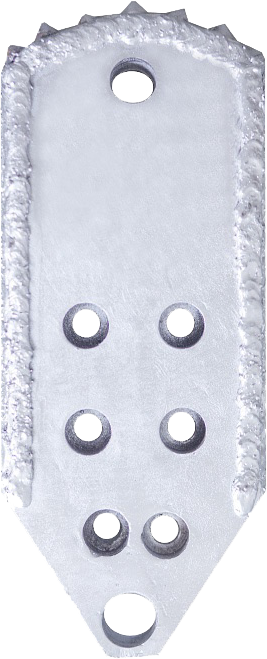 Directional bit — hex toothed model