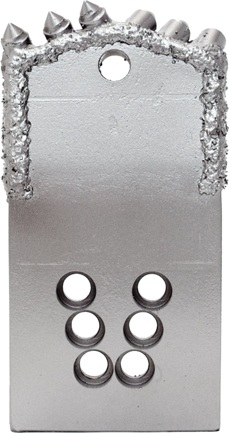 Directional bit — flat-face model