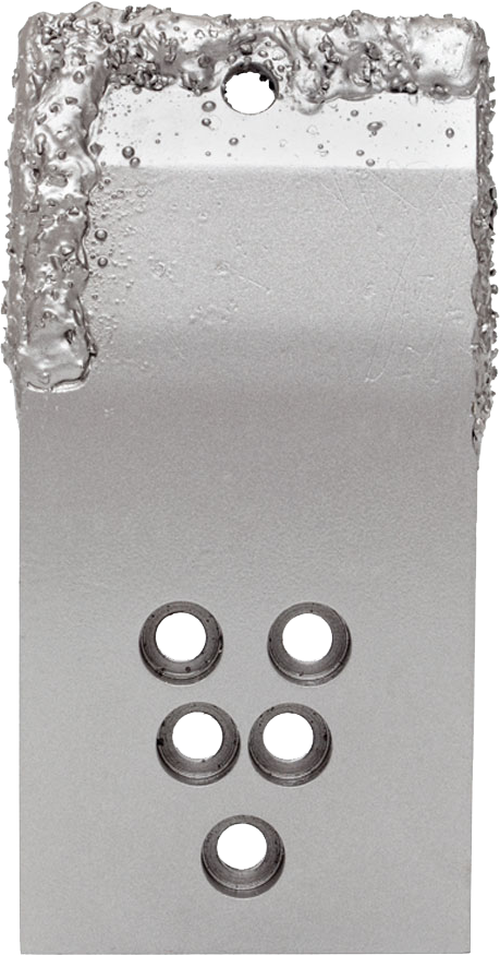 Directional bit — wide-face carbide model