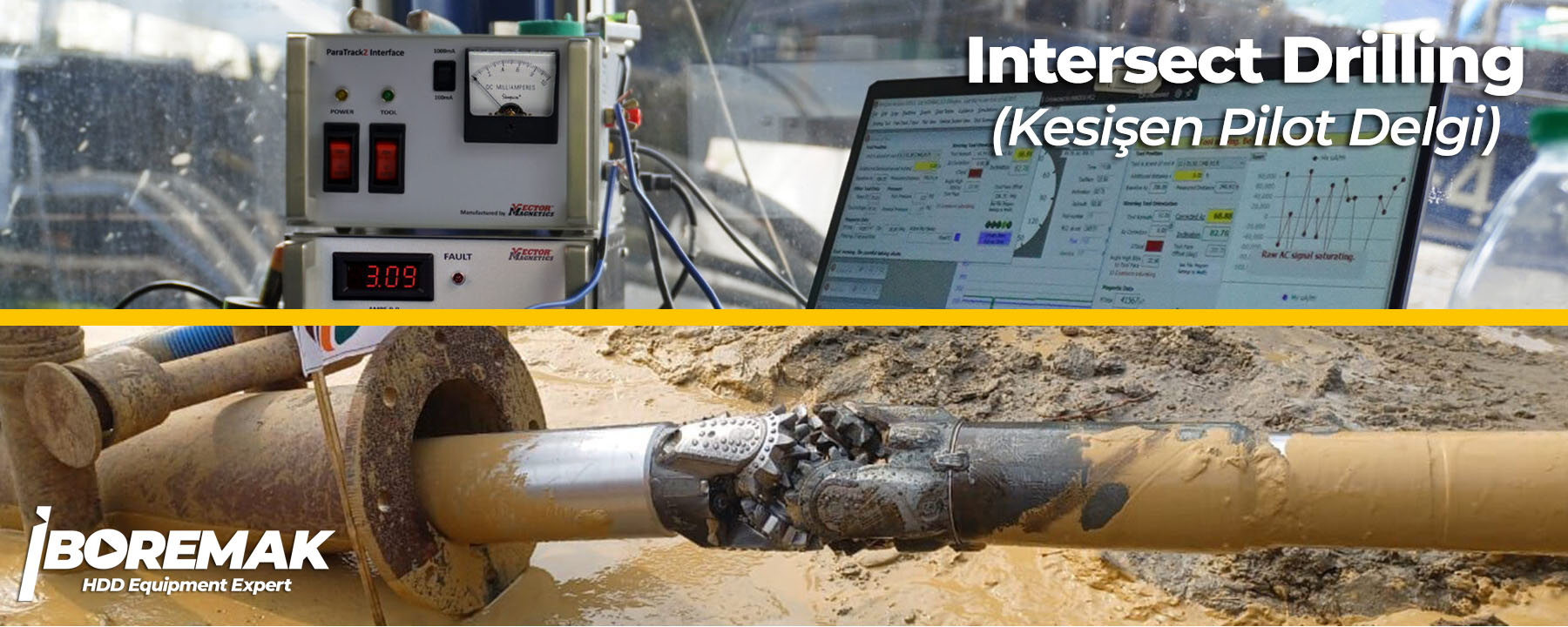 Intersect drilling method