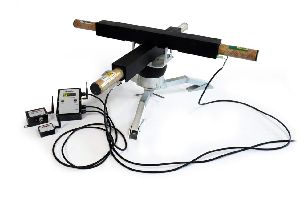 ParaTrack probe and magnetic-field measurement