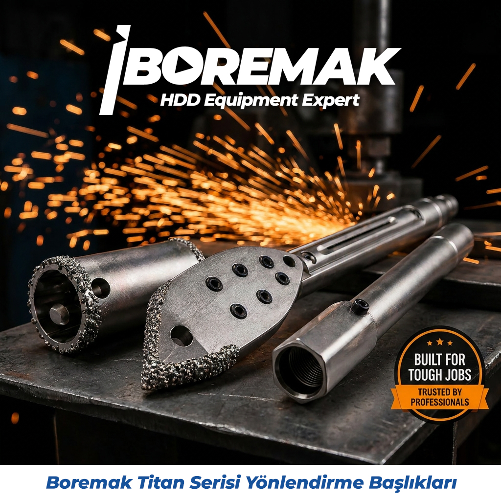 Boremak Titan Series directional bits and sonde housing