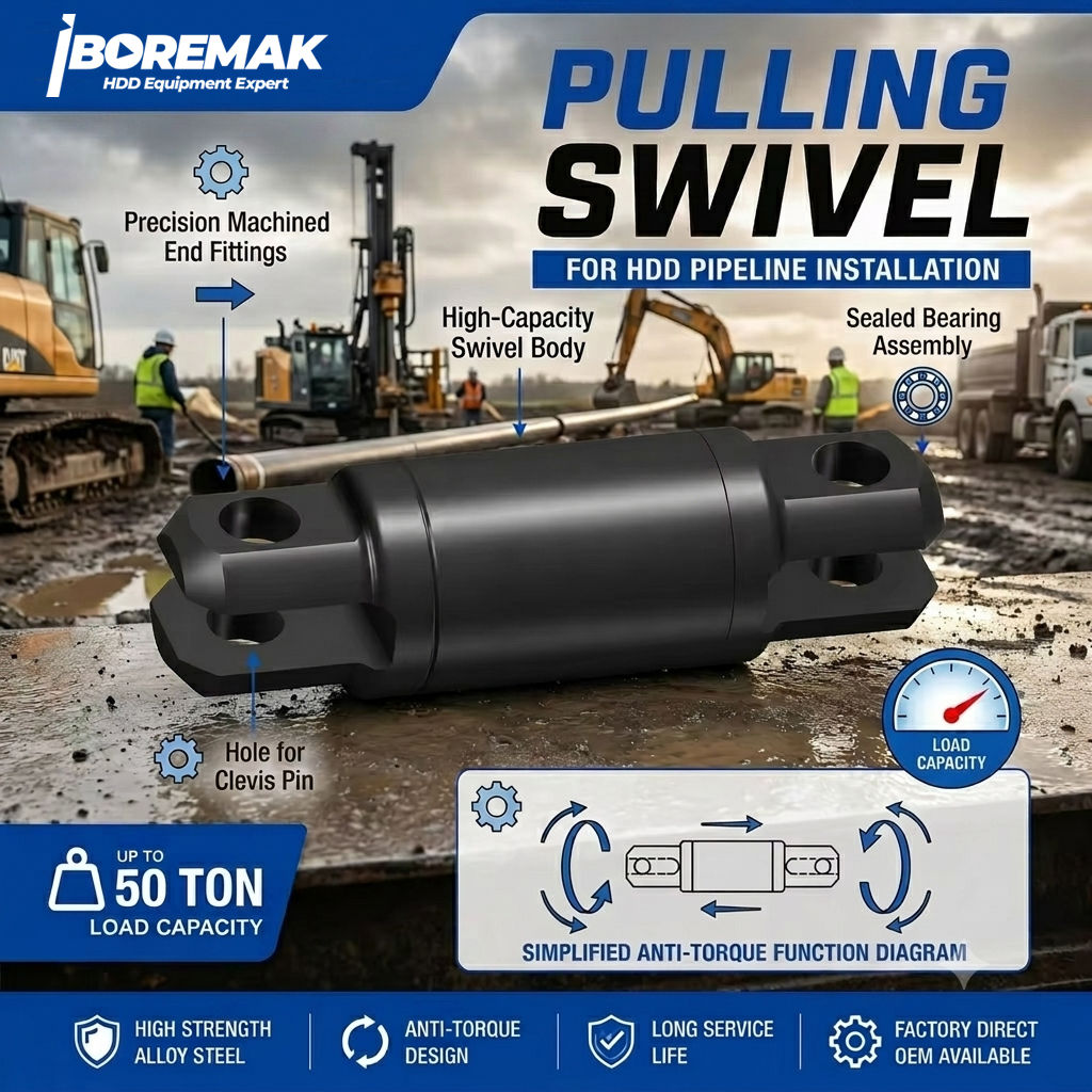 Boremak swivel